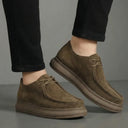 FLANCO VELANO - Daim Tabac Confortable