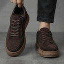 Sneakers Marron Daim - Tres Confortable