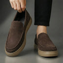 Mocassins Marron Daim Homme Tres Confortable
