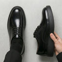 Chaussure Noir de Luxe Confortable 100% Cuir