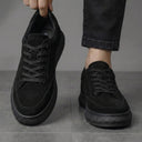 Sneakers Noir Daim - Tres Confortable